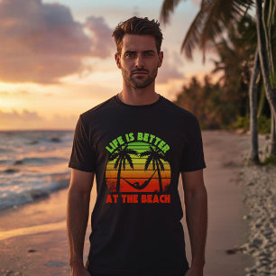 Life Is Better at the Beach Ocean Lovers Summer T-Shirt