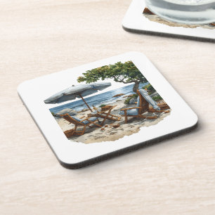 Life is Better at the Beach - Relax at the Beach Coaster
