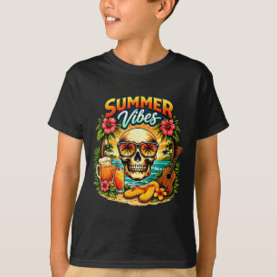 Life is better at the beach retro palm trees T-Shirt