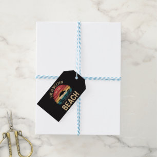 Life Is Better At The Beach Summer Vacation Vibes Gift Tags