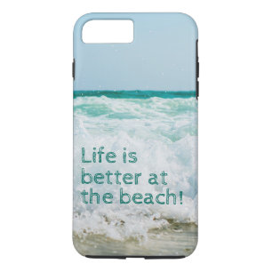 Life Is Better At The Beach Wave iPhone 8 Plus/7 Plus Case