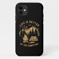Life Is Better At The Campfire Camper Camp Camping