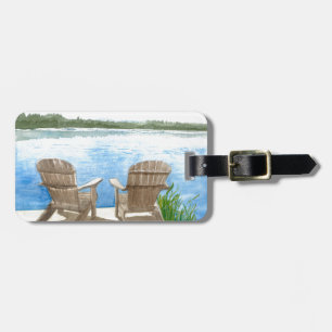 Life is Better at the Lake Luggage Tag