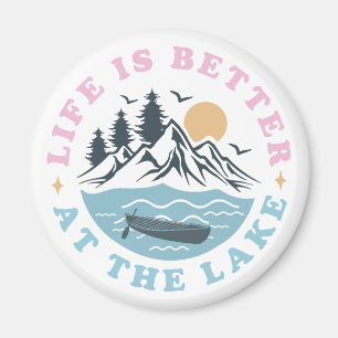 Life Is Better at The Lake Magnet