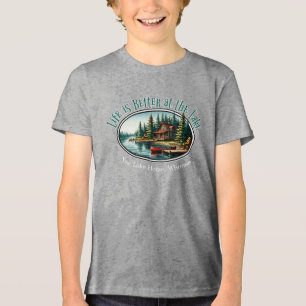 Life is Better at the Lake Tri-Blend Shirt