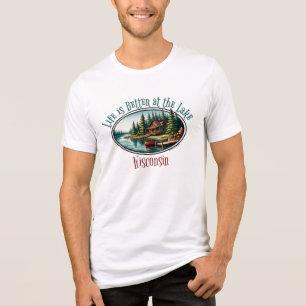 Life is Better at the Lake Tri-Blend Shirt