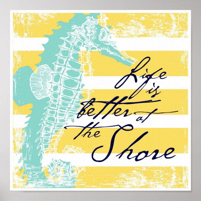 Life is Better at the Shore Poster (Front)