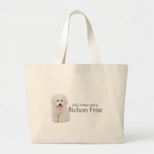 Life is Better Bichon Tote