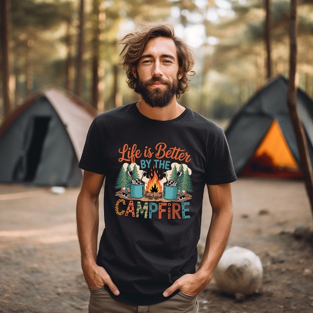 Life is Better By the Campfire Tri-Blend Shirt (Creator Uploaded)