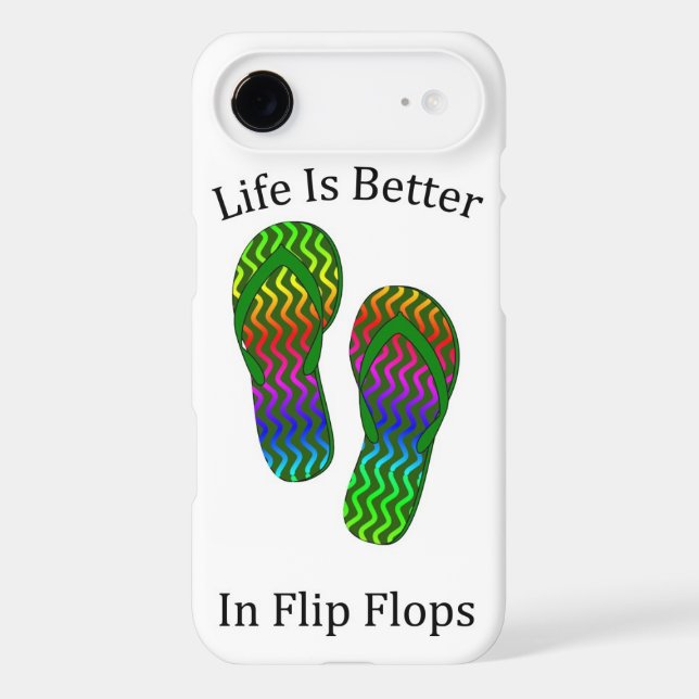 Life Is Better In Flip Flops Case-Mate Samsung Galaxy Case (Back)