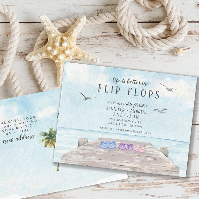 Life Is Better In Flip Flops Moving Announcement (Creator Uploaded)