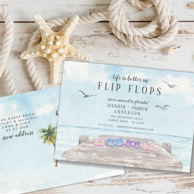 Life Is Better In Flip Flops Moving Announcement (Creator Uploaded)