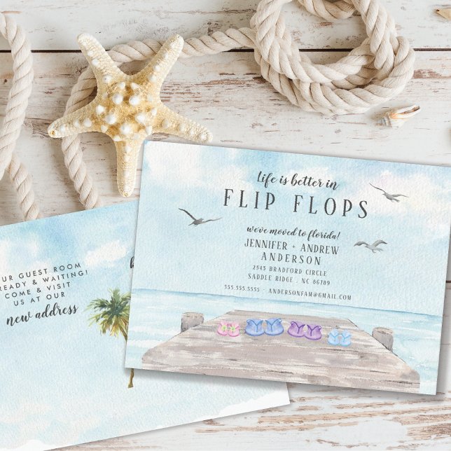 Life Is Better In Flip Flops Moving Announcement (Creator Uploaded)