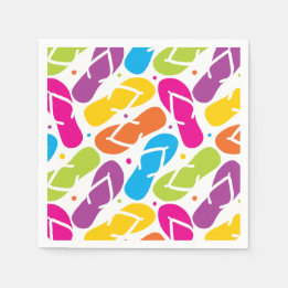 Life is Better in Flip Flops Pattern Napkin