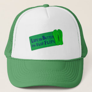 Life is better in Flip Flops Trucker Hat