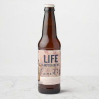 Life is Better in the Country Quote with Milk Can