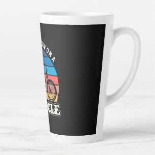 Life Is Better On A Bicycle Latte Mug