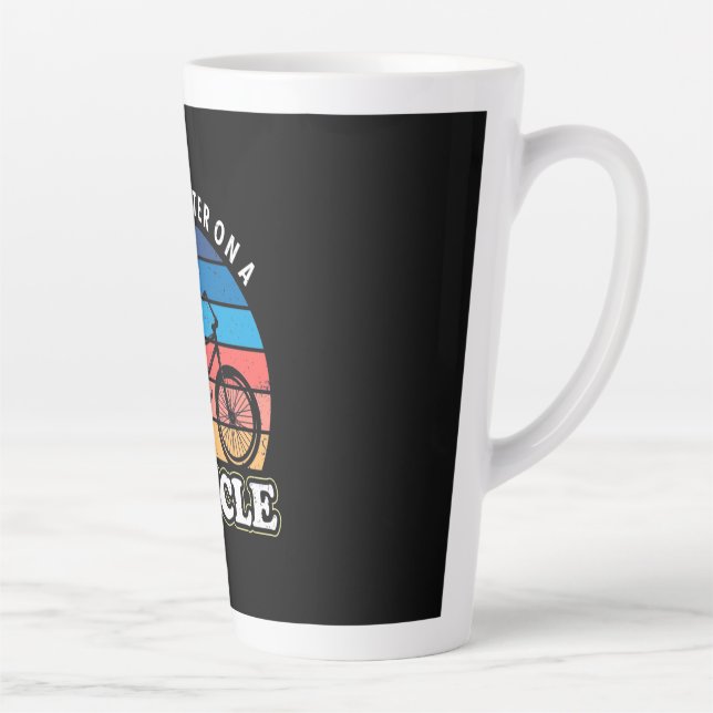 Life Is Better On A Bicycle Latte Mug (Right)