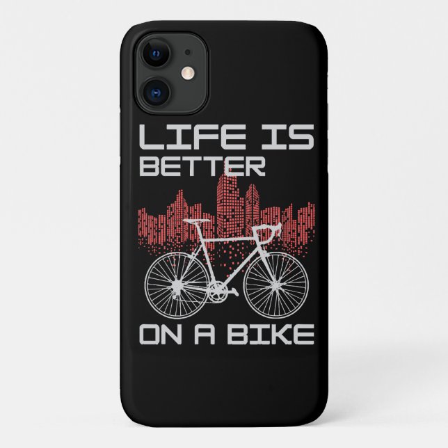 Life is Better on a Bike Case-Mate iPhone Case (Back)