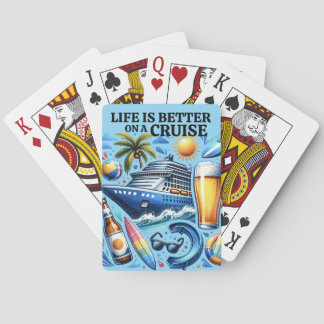 Life is Better on a Cruise Deck of Cards