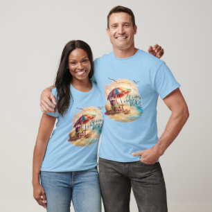 Life Is Better on the Beach Coastal Aesthetic T-Shirt