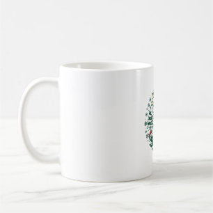Life Is Better Snow Christmas Snowman Trees Snowfl Coffee Mug