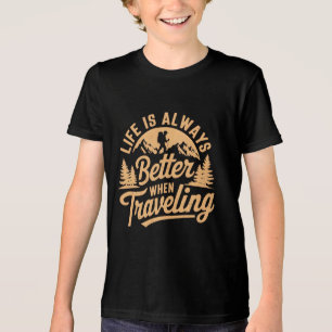 Life Is Better When Travelling.png Tri-Blend Shirt