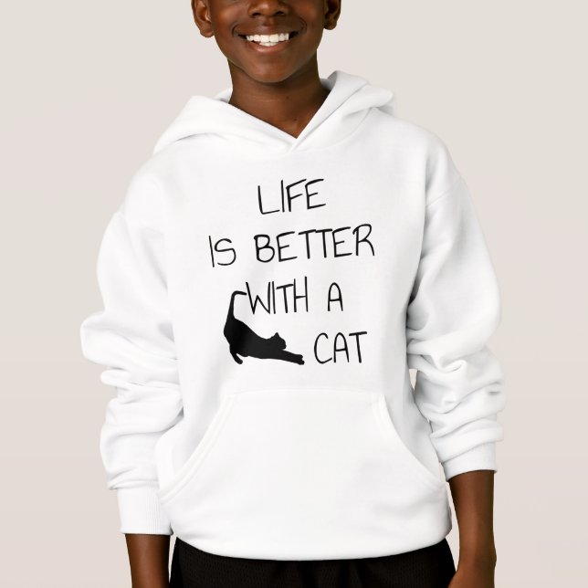 Life Is Better With A Cat - Cat Lovers  (Front)