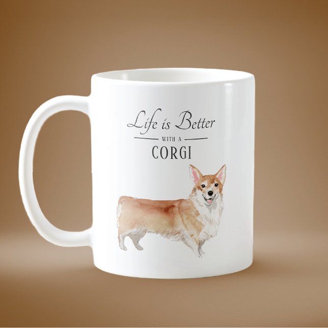 Life is Better With A Corgi Coffee Mug (Creator Uploaded)
