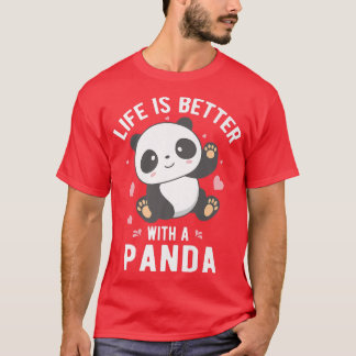 Life Is Better With A Cute Bear Cute Cute Bear Pre T-Shirt