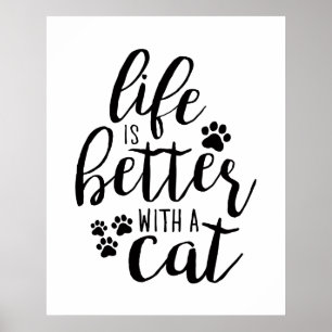 Life is Better With A Dog A Dog’s Purpose Quotes Poster