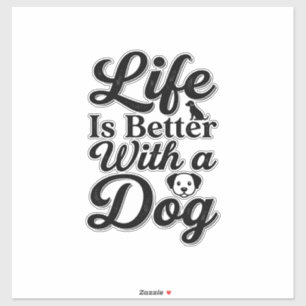 Life Is Better With a Dog Vintage Pet Lover Shirt_
