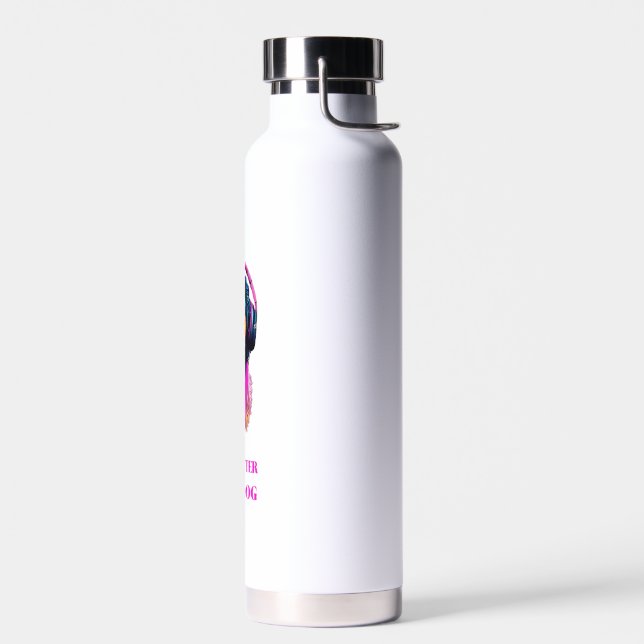 Life is Better with a Dog Water Bottle (Left)