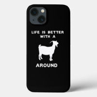 Life Is Better With A Goat Print For Farmers Count