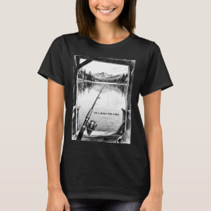 Life Is Better With a Rod â€“ Scenic Fishing Lake  T-Shirt