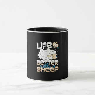 Life Is Better With A Sheep | Sheep Farmer Gift Mug