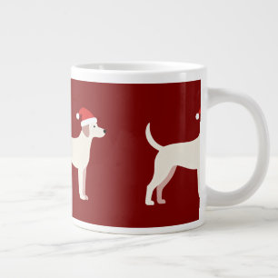 Life Is Better With a Wagging Tail – Cute Dog Mom Large Coffee Mug