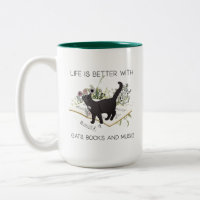 Life is Better With Cats Books and Music