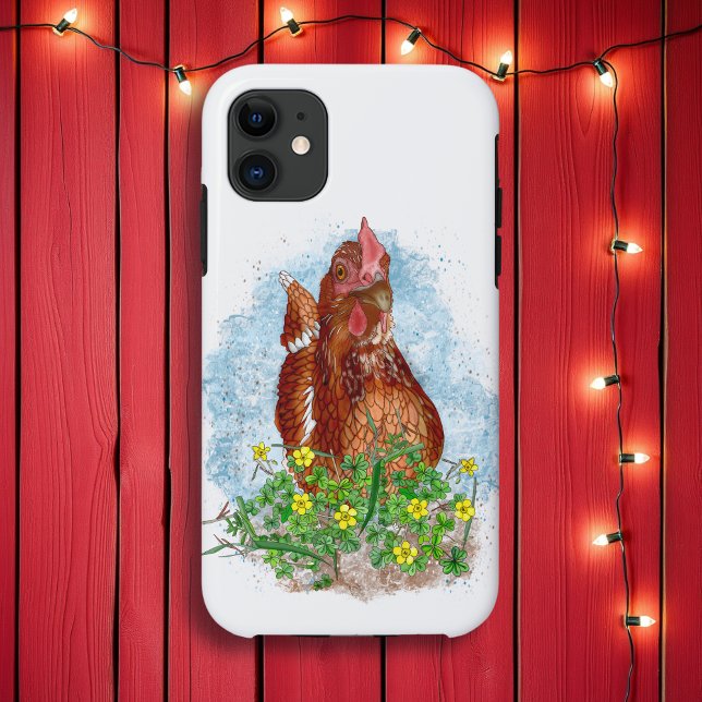 Life is Better with Chickens Case-Mate iPhone Case (Creator Uploaded)