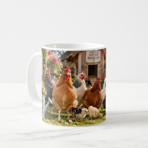 Life Is Better With Chickens Coffee Mug