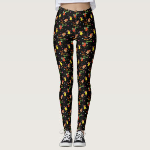 Life is Better with Chickens Watercolor Art Leggings
