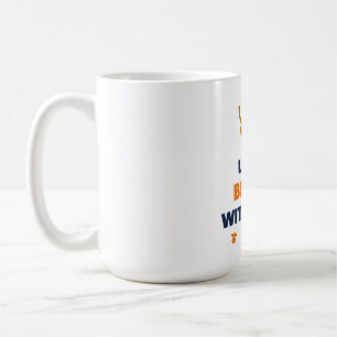Life Is Better With Dogs – Golden Dog Silhouette Coffee Mug
