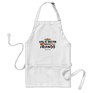 Life is Better with FRIENDS™ Chibi Art Standard Apron