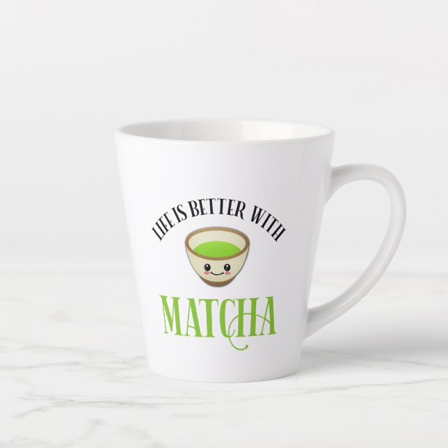 Life Is Better With Matcha Latte Mug (Right)