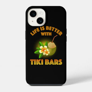 Life Is Better With Tiki Bars iPhone 14 Case