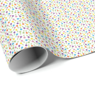 Life is better with Tulips - Colourful pattern Wrapping Paper
