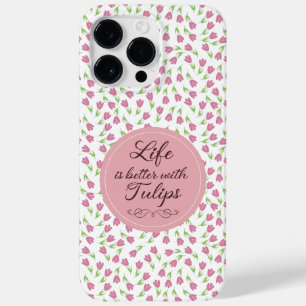 Life is better with Tulips - Patterns Case-Mate iPhone 14 Pro Max Case