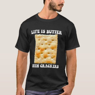 Life is Butter With Cracke Funny Halloween Costume T-Shirt
