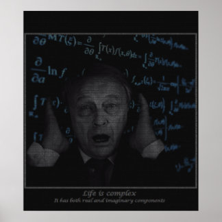 Life is complex poster