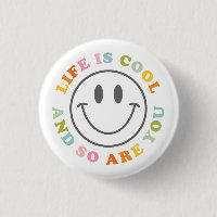 Life Is Cool Happy Smiling Face Emoji